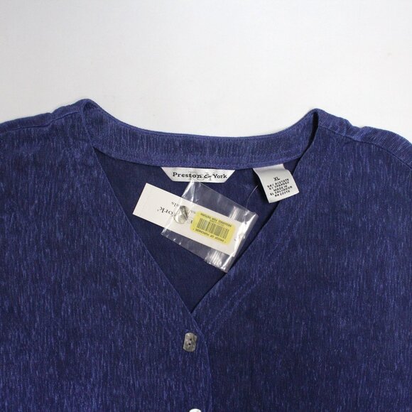 Preston & York Long Sleeve XL Button Down Women's Top - Read Description - Picture 3 of 13